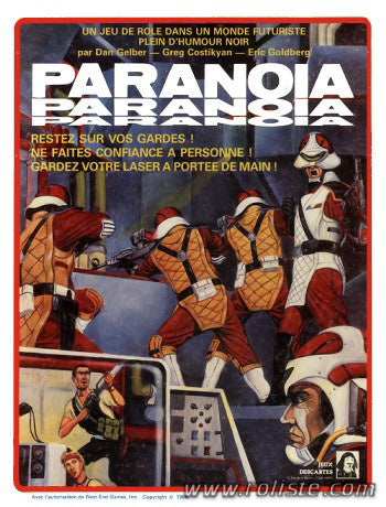 Paranoïa - Boite de base